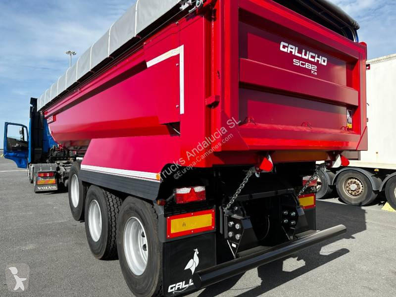 Semitrailer Galucho Bañera - 2 ejes - Ofrecemos...