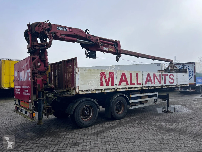 Oplegger ATM 2 AS + HIAB 300-4 + WINCH