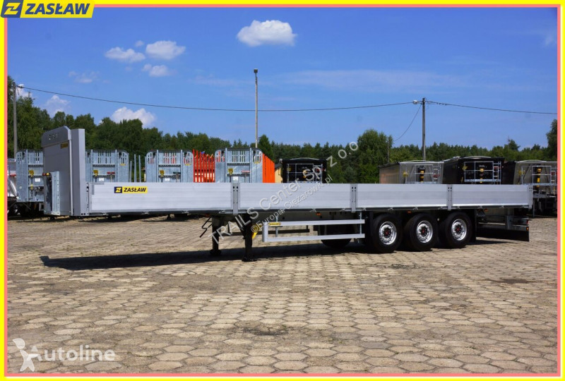 نصف مقطورة Zasław ALU sides 800 mm. HEAVY...