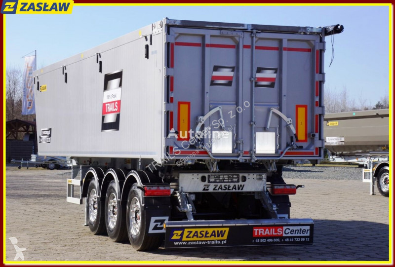 Semi remorque Zasław 43 m³ tipping semi-trailer...