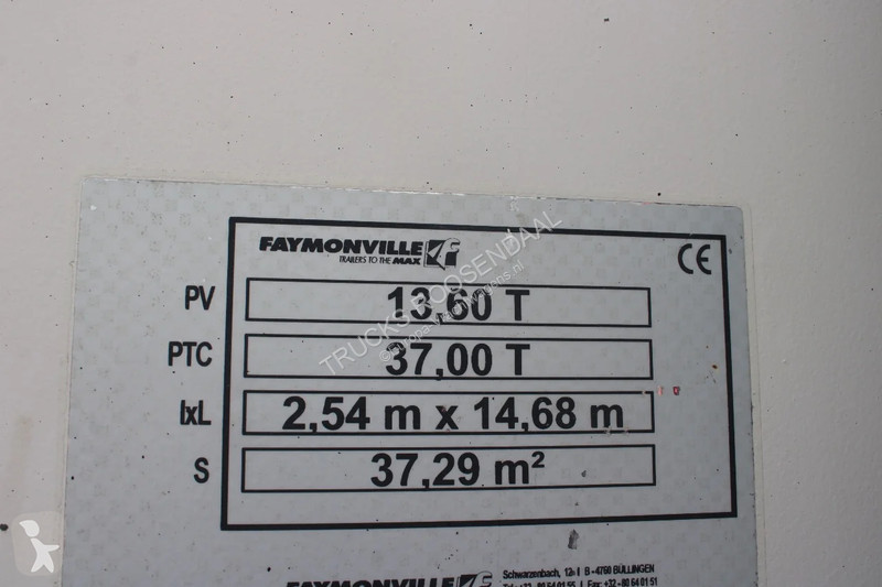 Semiremorca Faymonville extentadable 20m +...
