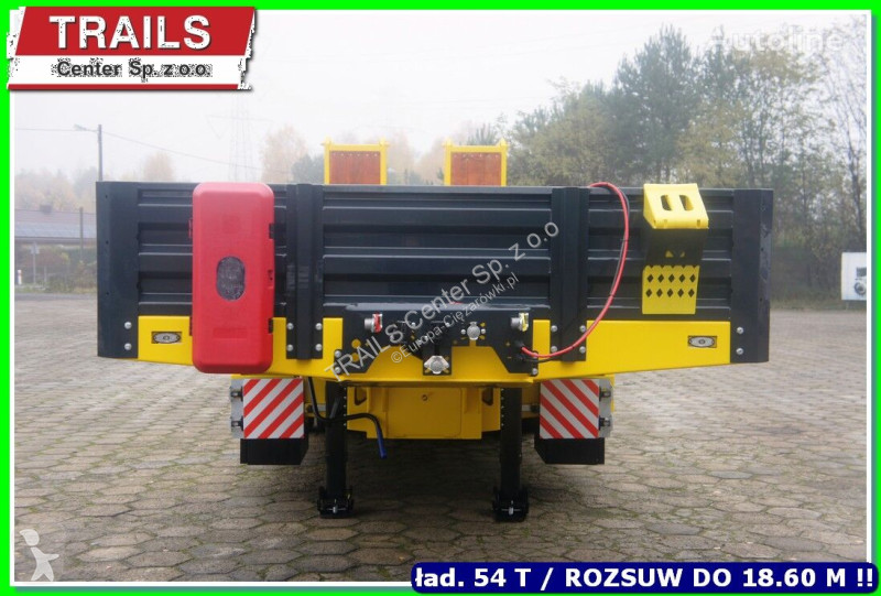 Semirimorchio Mega 4 axle low floor 18.600 m....
