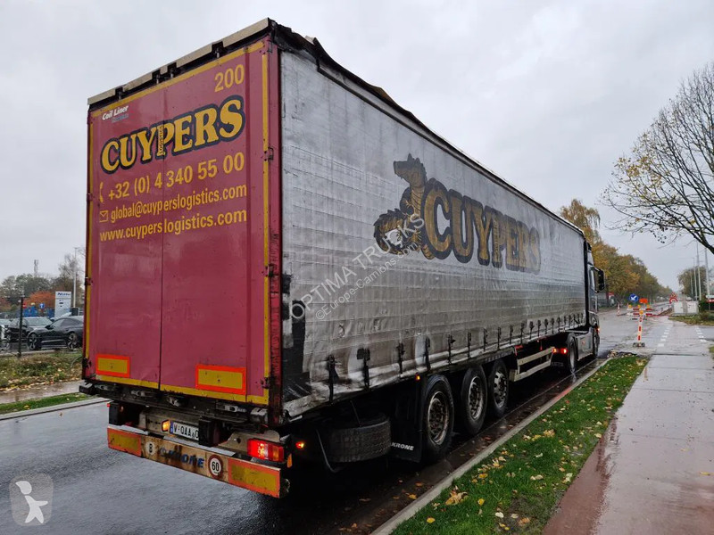 Semitrailer Krone 27 / HUBDACH / TOIT LEVANT /...