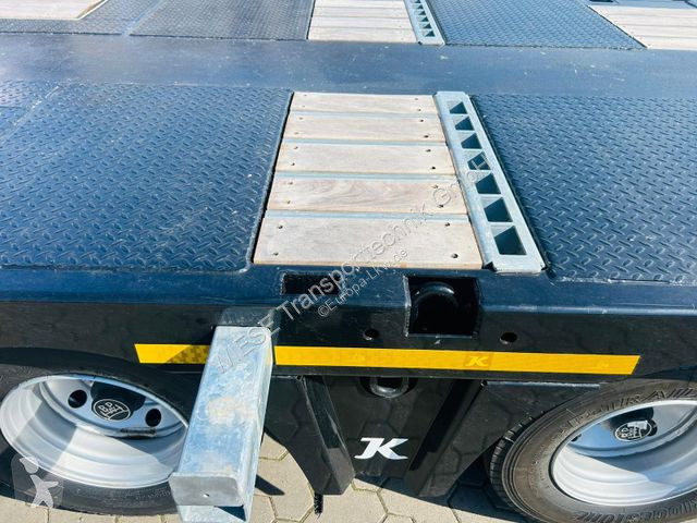 Semitrailer Kässbohrer Mega Tele HD Plattform...
