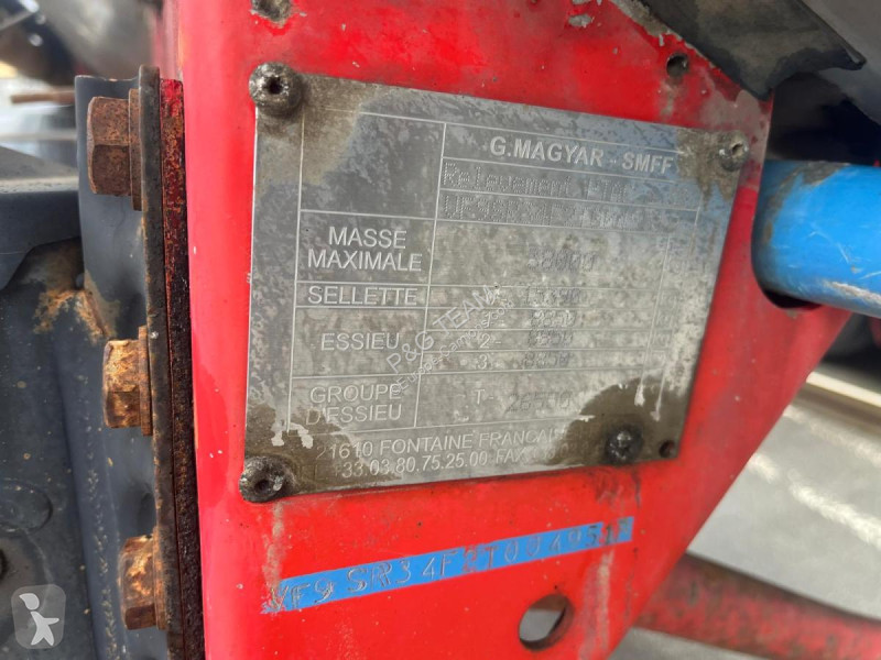 Semi reboque Magyar  GOUDRON