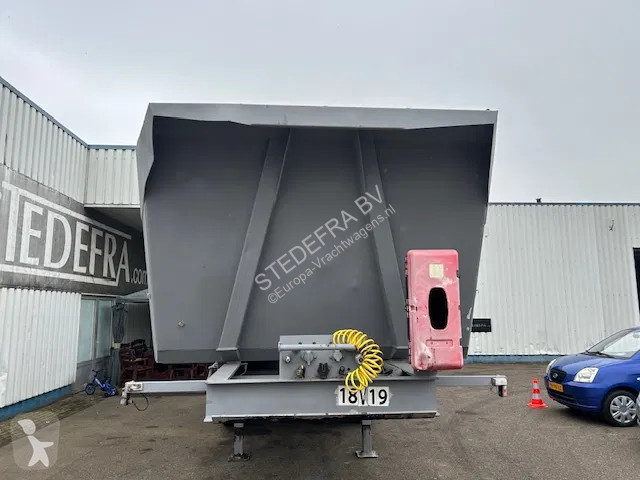 Semiremorca Cif 2 Axle Steel Tipper , Spring...