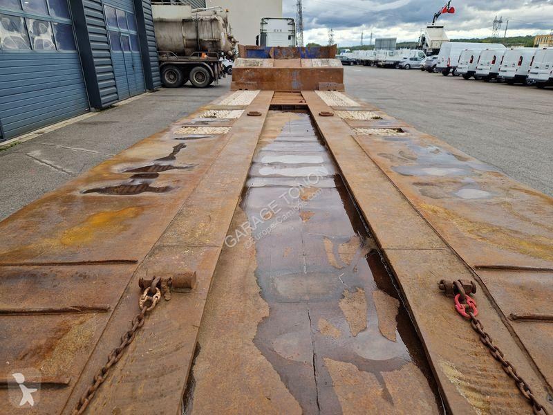 Semitrailer Trax  PORTE ENGINS 4 ESSIEUX