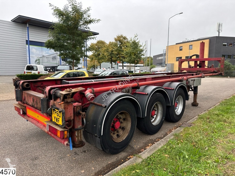 Oplegger  Container chassis Twistlocks, 30 FT