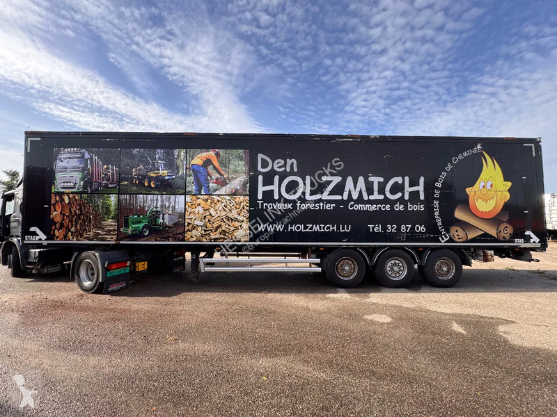 Semiremorca Stas SZ336 92m3 BPW Assen,...