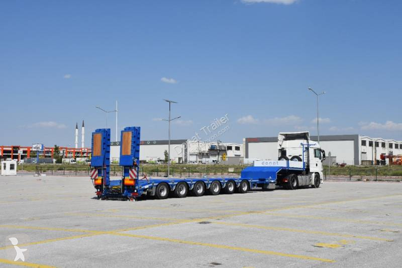 Semitrailer Donat 6 axle lowbed semitrailer -...