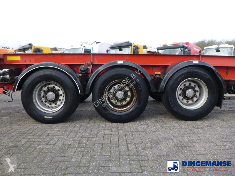 نصف مقطورة Asca 3-axle container trailer