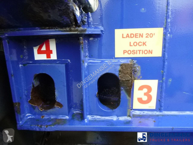 نصف مقطورة Dennison Container trailer...