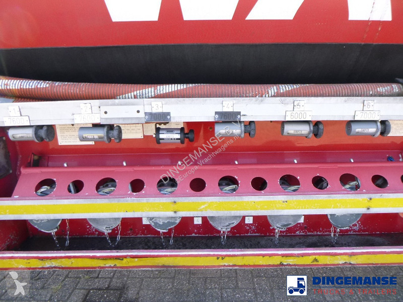 Semiremorca  Fuel tank alu 42.8 m3 / 6 comp + pump