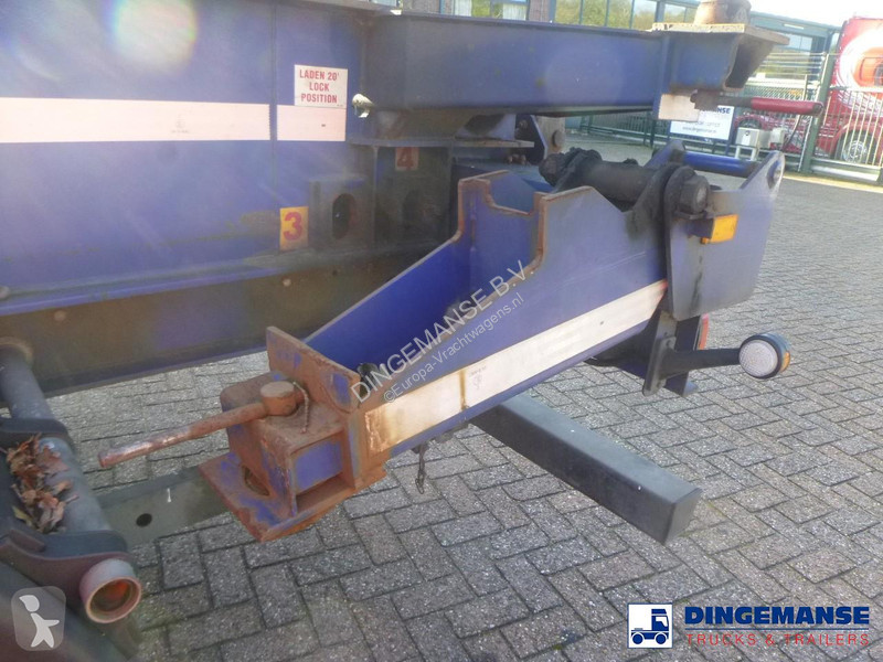 نصف مقطورة Dennison 3-axle container trailer...