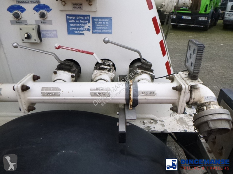 Semi reboque Feldbinder Powder tank alu 36 m3 /...