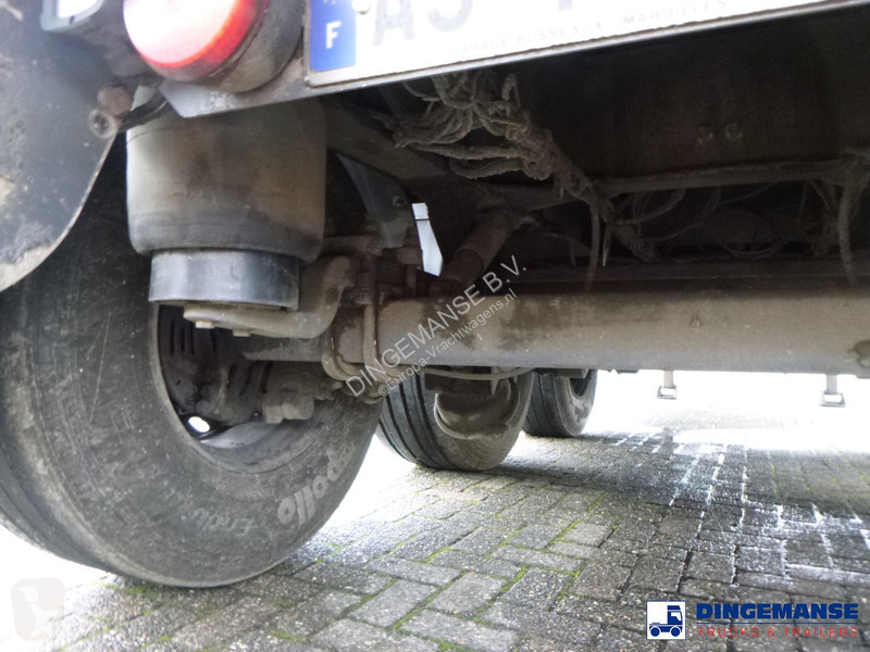 نصف مقطورة  Tipper trailer alu 59 m3 + tarpaulin