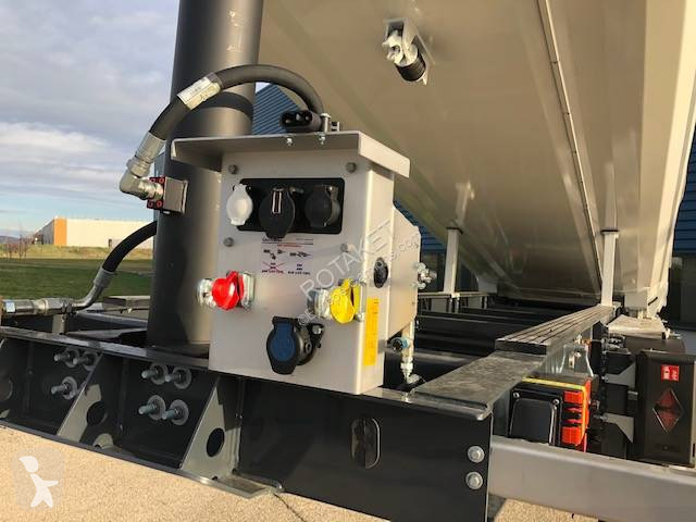 Semi remorque Lecitrailer Benne TP acier 26m3...