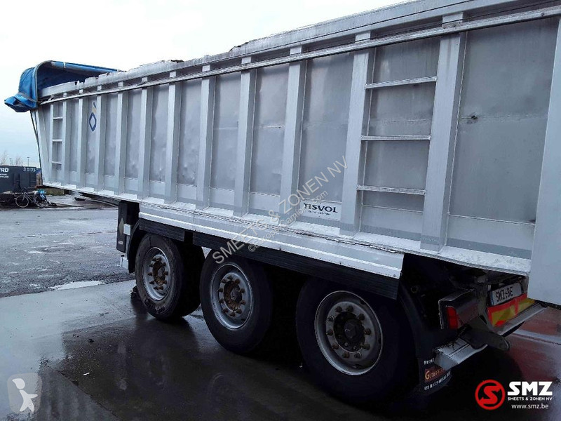 Semitrailer Tisvol Oplegger 4950 kg small dammage