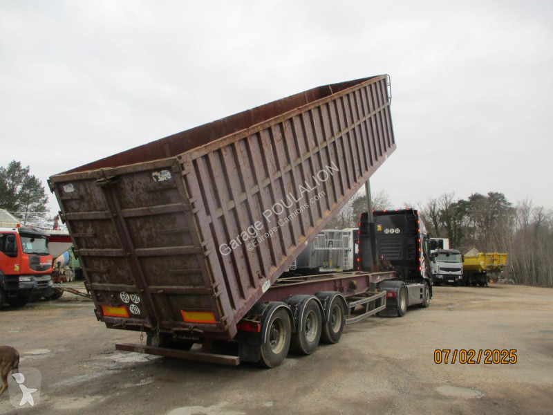 Semitrailer Trax  62m3 3 essieux