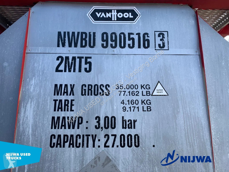 Semiremorca Van Hool TCIS20-27/4 20 FT...