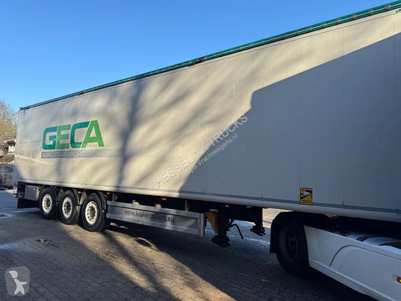 Semitrailer Kraker trailers 92m3 Agrar Steering...