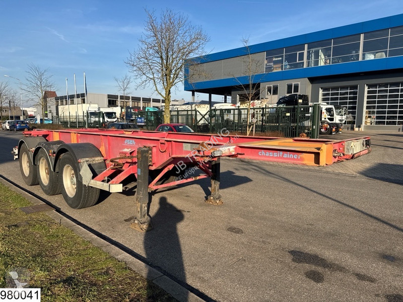 Semitrailer Asca Chassis 20 ft, ADR