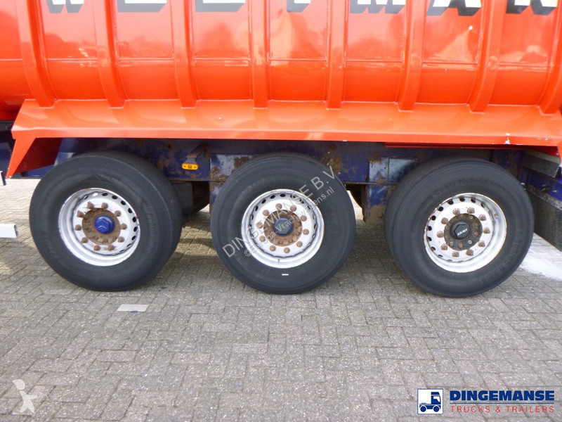 Semiremorca Fruehauf Tipper trailer alu 52 m3 +...