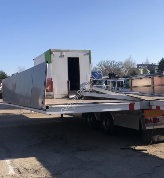 Semitrailer Fruehauf 2 ESSIEUX FOURGON PODIUM 32T