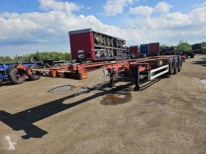 Semitrailer Krone 27 | 3 axle container chassis...
