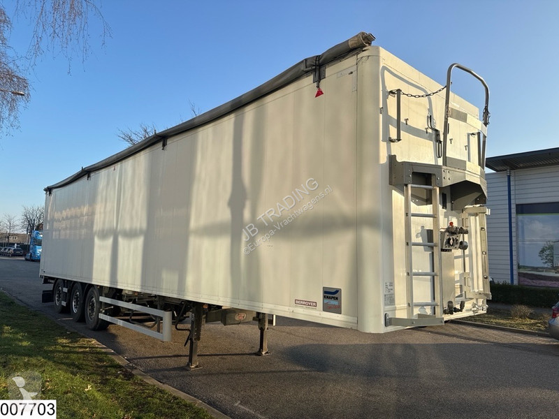 Semi reboque Knapen Walking floor 85m2, Remote