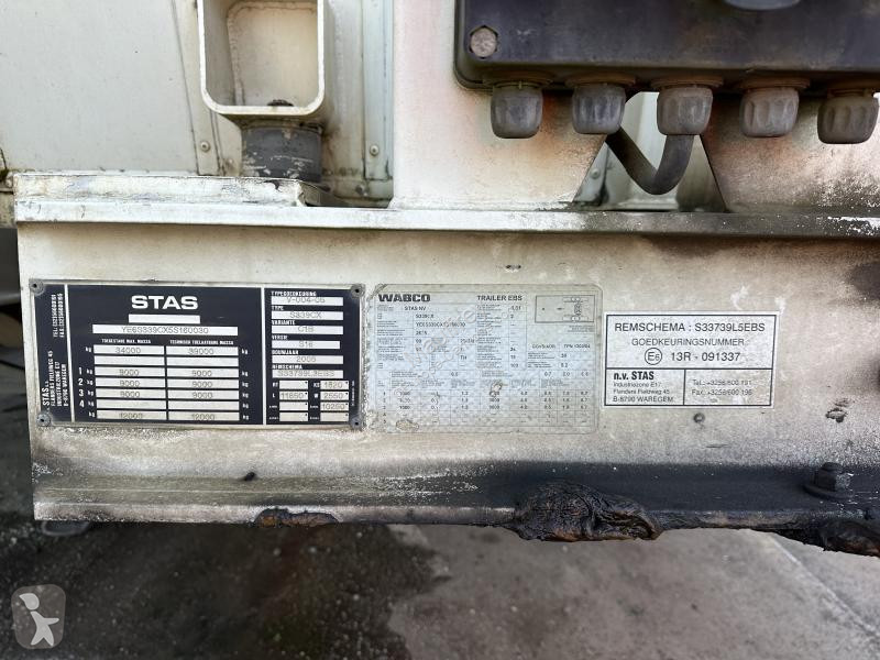 Semitrailer Stas  Semi grand volume cerealiere