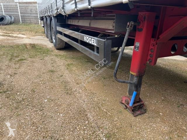 Semi remorque Kögel EC 863 XK Hayon