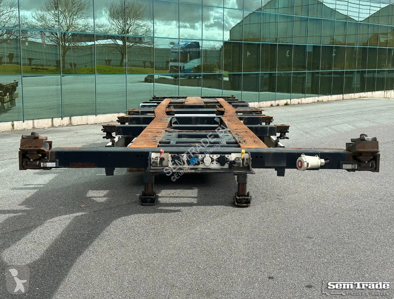 Semi remorque Krone BACK SLIDER LIFT AXLE...