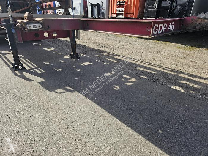 Sættevogn  40/45 ft container chassis bpw drum...