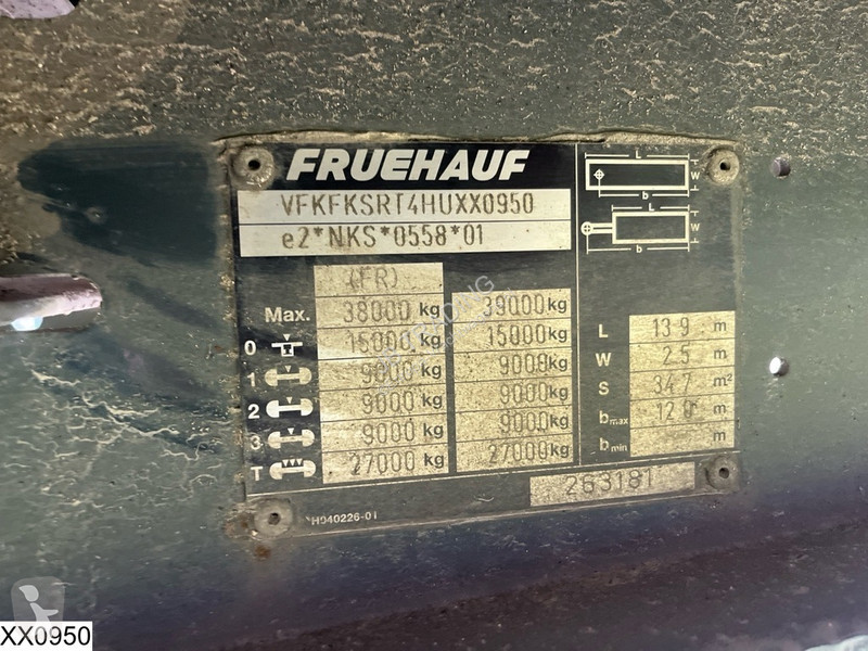 Oplegger Fruehauf Tautliner