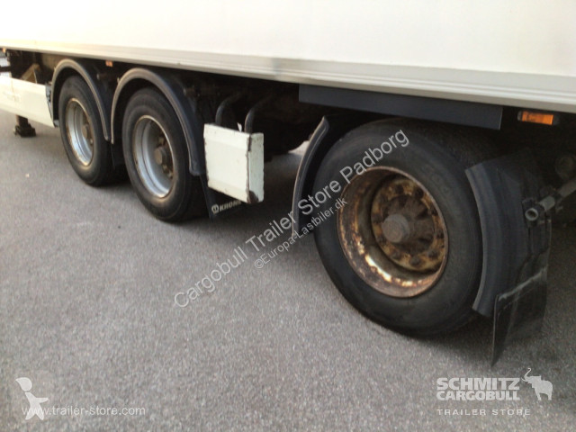 Semitrailer Krone Tiefkühler Standard Ladebordwand