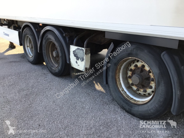 Semitrailer Krone Tiefkühler Standard Ladebordwand