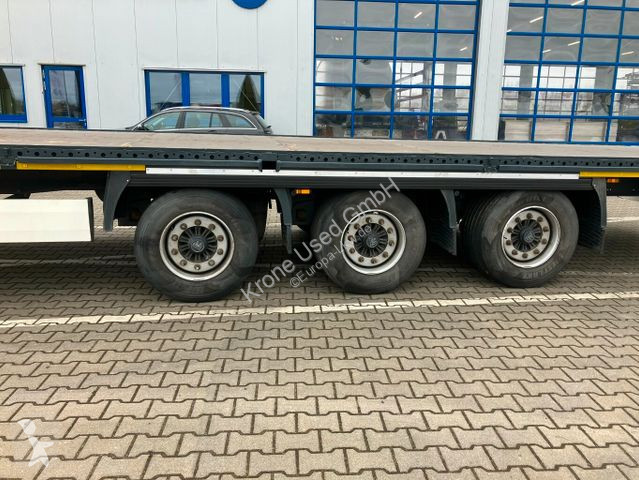 Semirimorchio Krone Plateau SDP 27 eLG4
