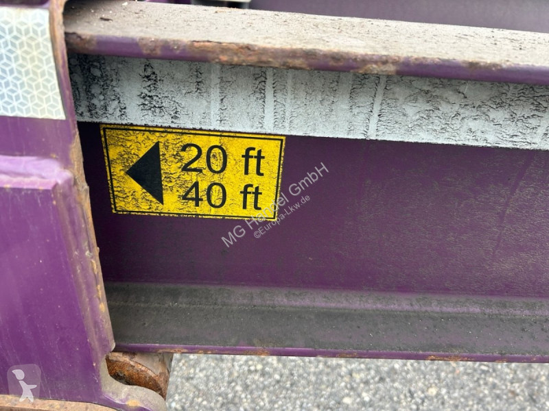 Semirimorchio  LPRS24 Heckschieber 1x20 ft 2x20...