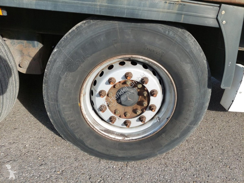 Semitrailer Krone SDK27 Kofferauflieger, Liftachse