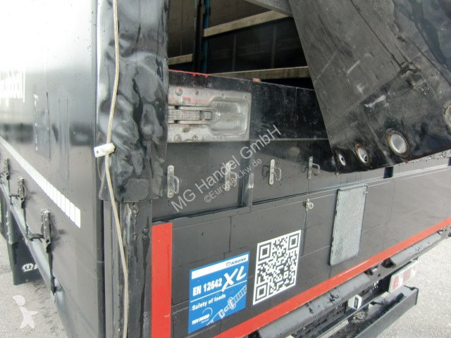 Semitrailer Krone SD Planenauflieger Liftachse,...