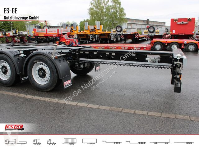 Semiremorca Kögel PORT 45 TRIPLEX Containerchassis