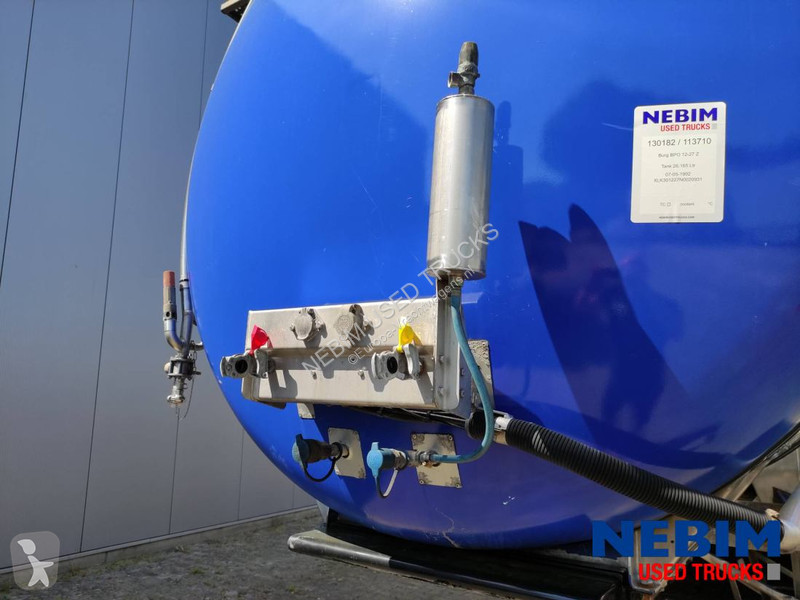 Semi reboque Burg BPO 12-27 Z - Tank 26.165 Ltr