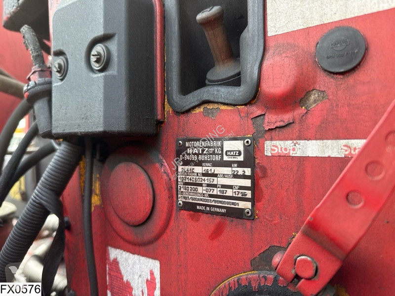 Semitrailer Trailor open laadbak Kennis 16000