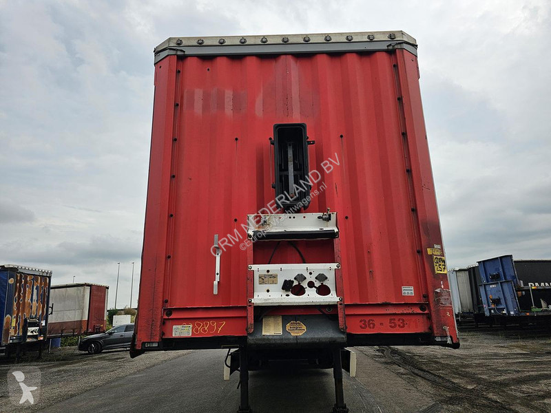 Oplegger Krone sd| 3 axle curtainsider | Saf disc.
