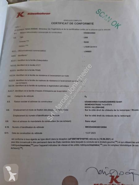 Sættevogn Kässbohrer