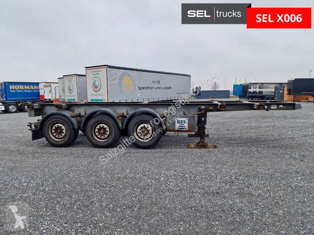 نصف مقطورة Krone C 24 Containerchassie (Gesamt...