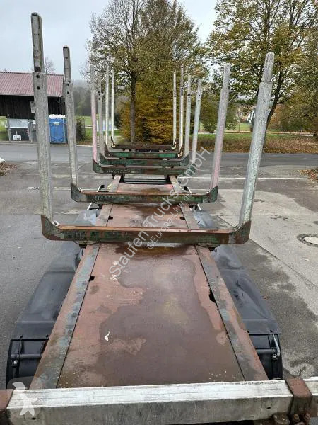 Sættevogn Doll Holzauflieger 34 to EXTE Rungen...