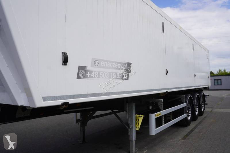 Sættevogn Zasław D 653A semi-trailer/ 2021 / 56 m3