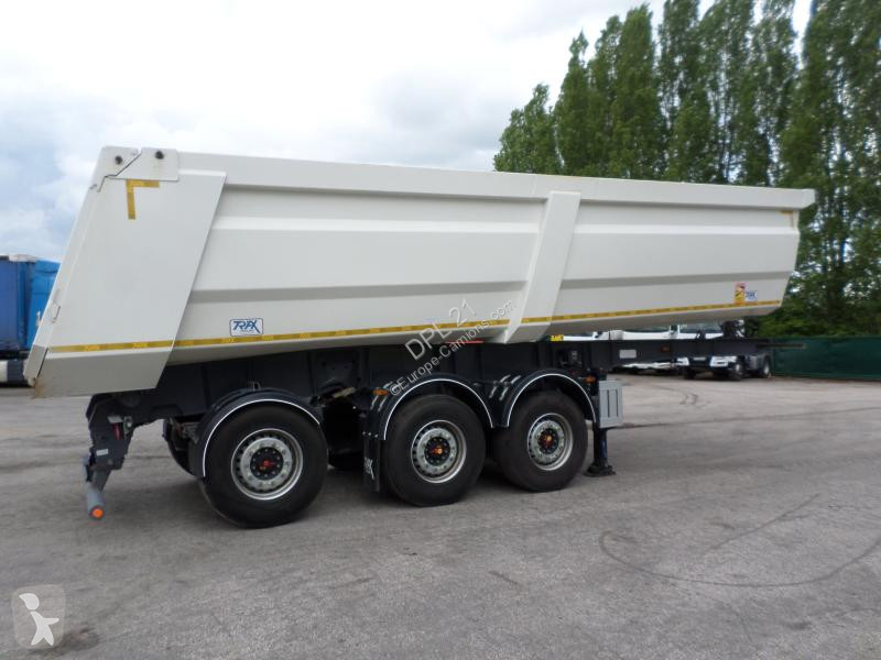 Semitrailer Trax  BENNE ESSIEU TOURELLE